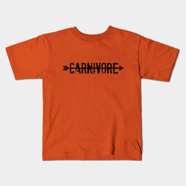 Carnivore logo gifts and apparel Kids T-Shirt by Carnivore